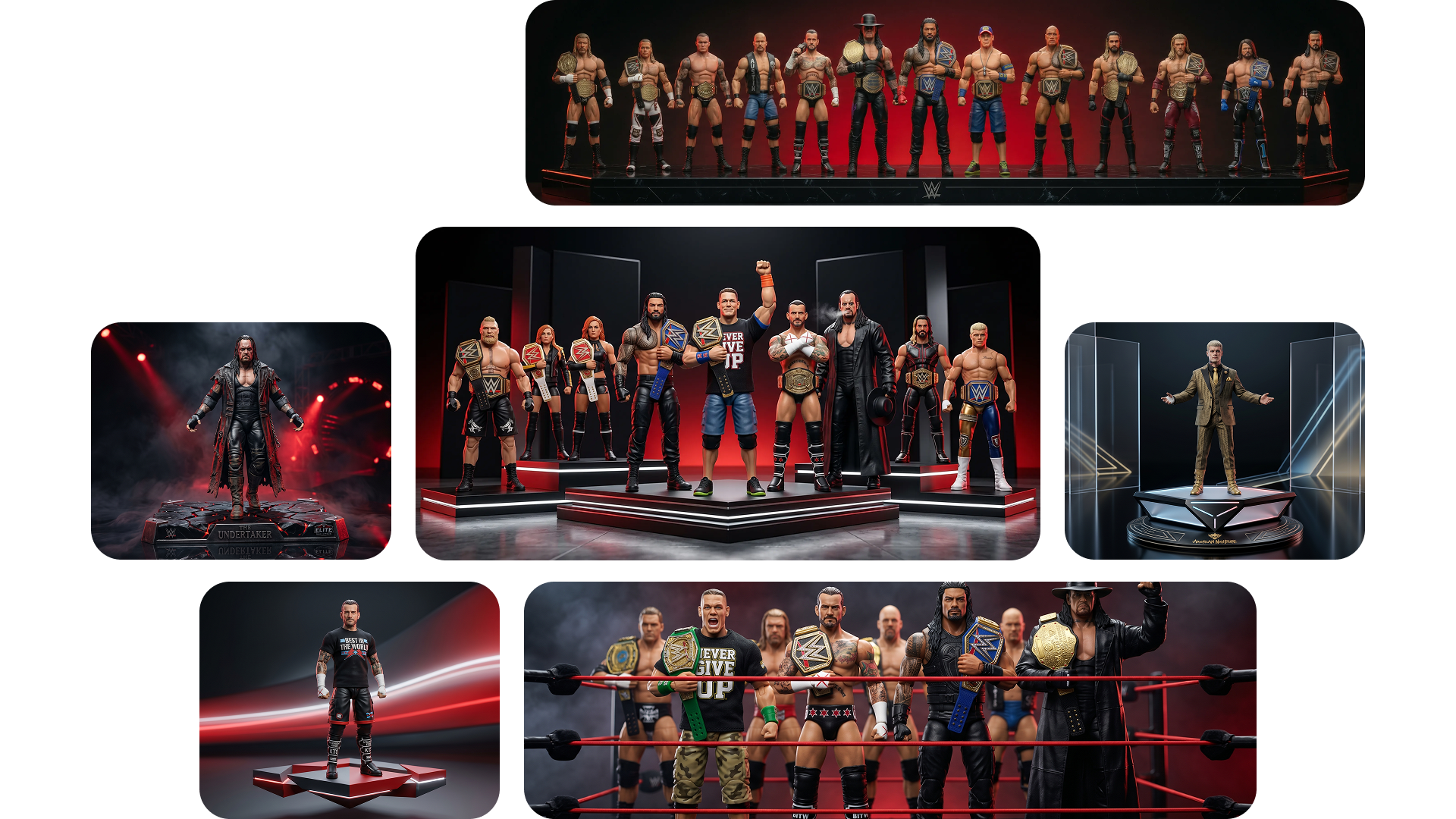 Rings and playsets collection